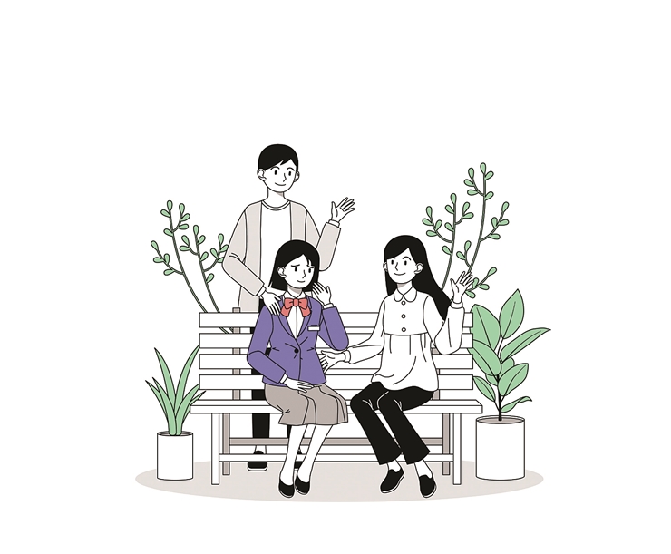 17-22 스쿨119 긴급지원단 일러스트